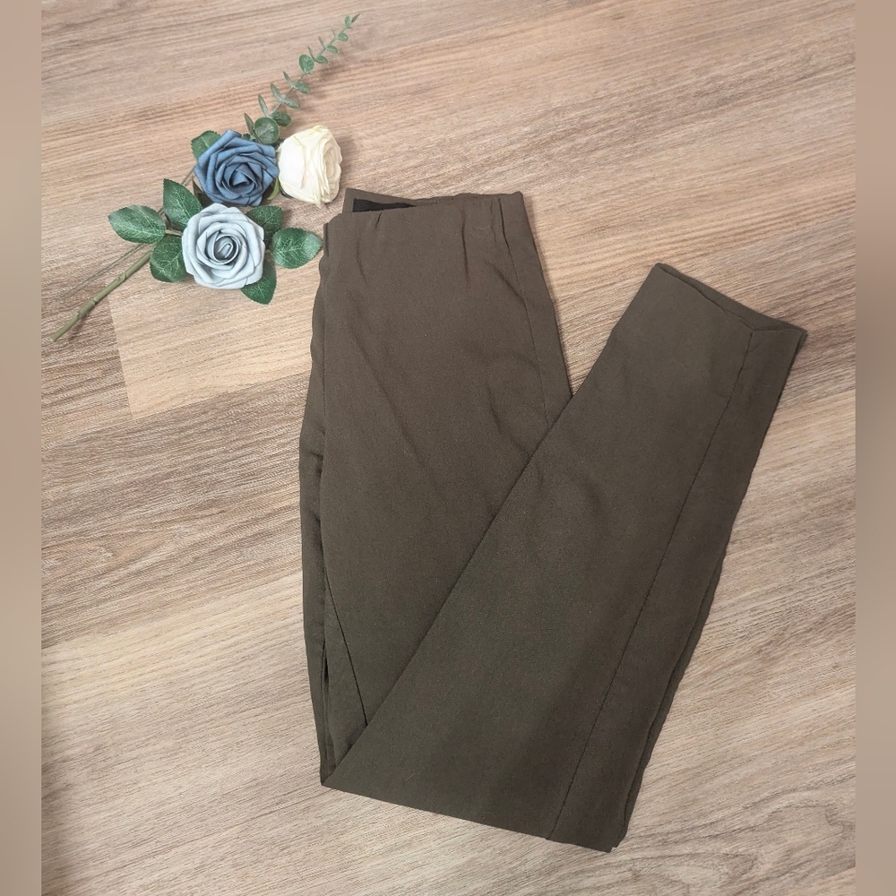Who What Wear Olive Green High Waist Skinny Ankle Pants | Women’s Size 8